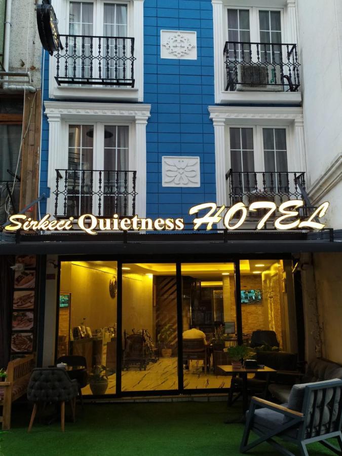 Sirkeci Quietness Hotel İstanbul Dış mekan fotoğraf